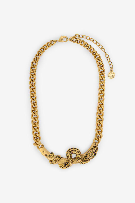 RC Halskette Serpentine Gold OLD GOLD WKG013-AM001