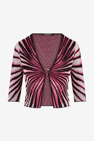 RC Cardigan Imprimé Ray Of Paradise MAGENTA XKM600-MI150
