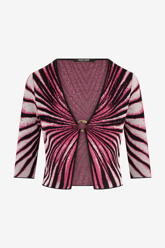 RC Cardigan Imprimé Ray Of Paradise MAGENTA XKM600-MI150