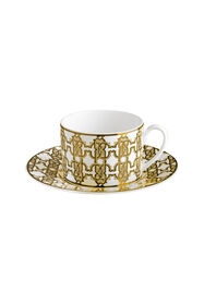 HO MONOGRAM GOLD 2 TEA CUPS IN GIFT BOX Gold RALA45-IA050