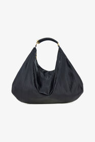 RC Hobo Bag with Fang Handle Black TKB006-PA011