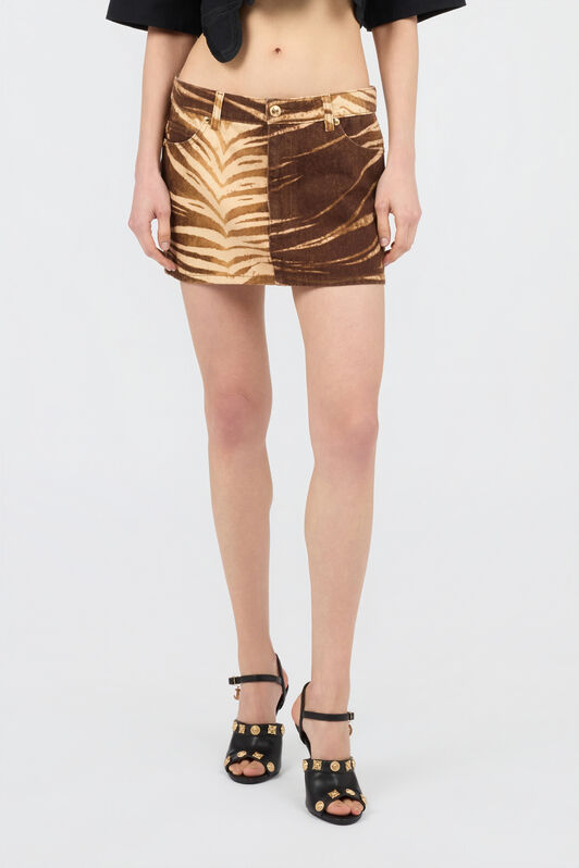 JC Minirock mit Natural Barb Print SABBIA WFT186-WF563