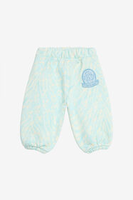 JU Monogram Print Trousers BABY BLUE WJT204-5OR11