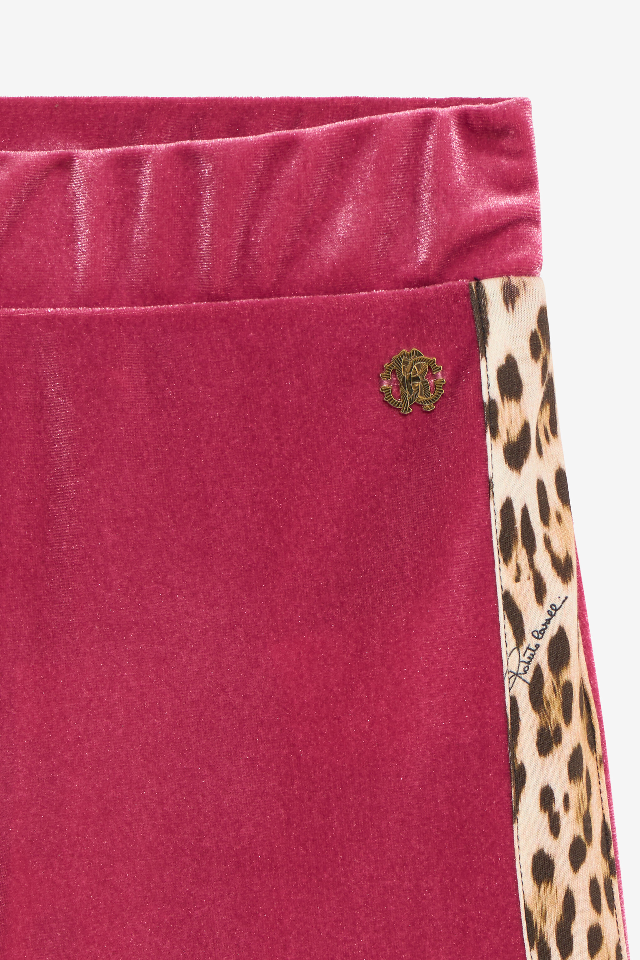 JU Cordhosen mit Animal-Print-Details FUXIA BOUGANVILLE VJT23F-CJ001