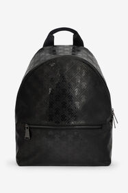 RC Backpack With All-Over Mirror Snake Monogram Black VRB010-PZS76