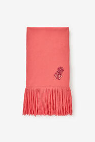 RC Antique pink scarf with Monogram Mirror Snake ANTIQUE ROSE VKI003-MQ013