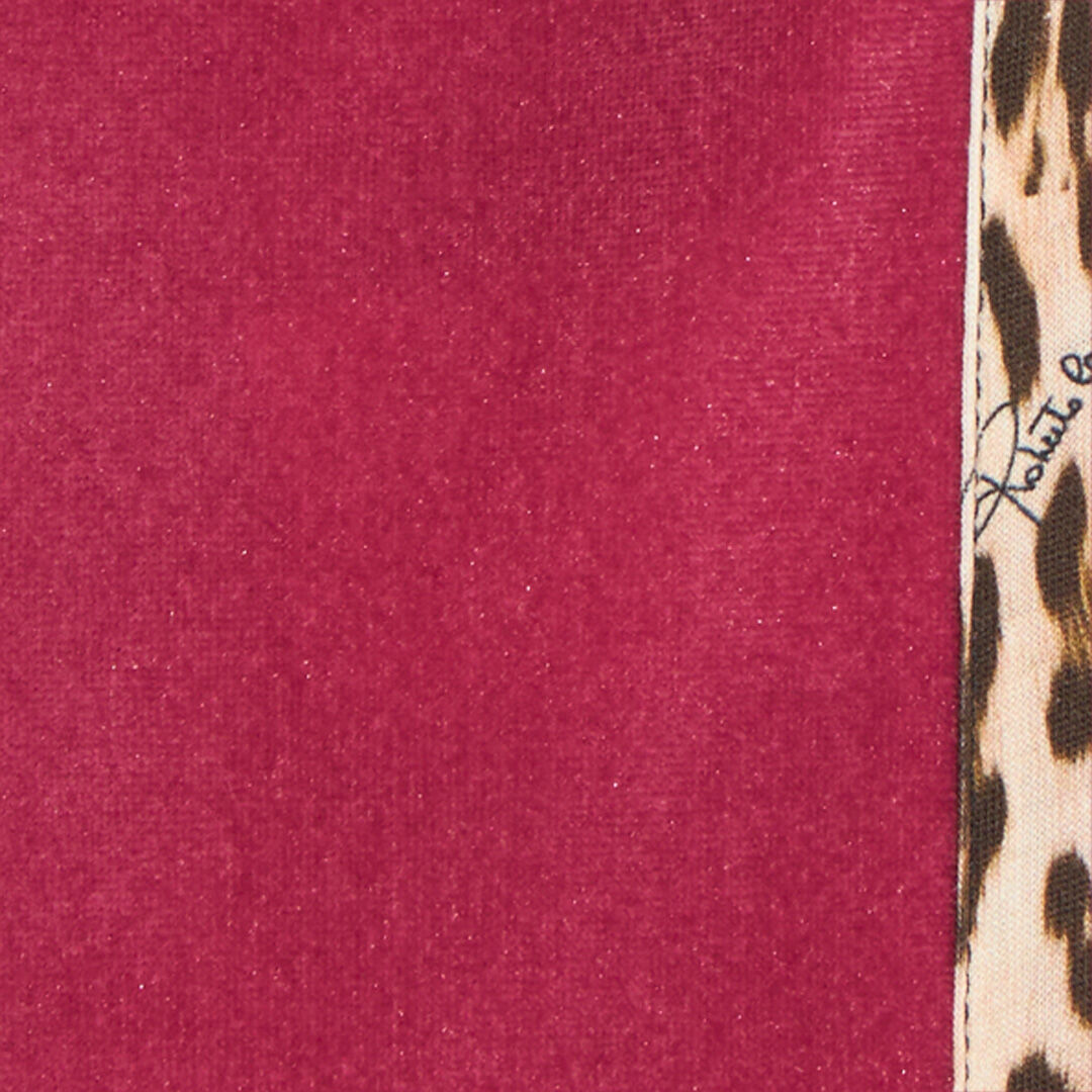 JU Cordhosen mit Animal-Print-Details FUXIA BOUGANVILLE VJT23F-CJ001