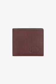 RC Square Bi-Fold Wallet With RC Monogram Brown VRA003-PGB00