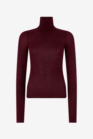 RC Burgundy Turtleneck Top PALISSANDRO TWM601-KP001