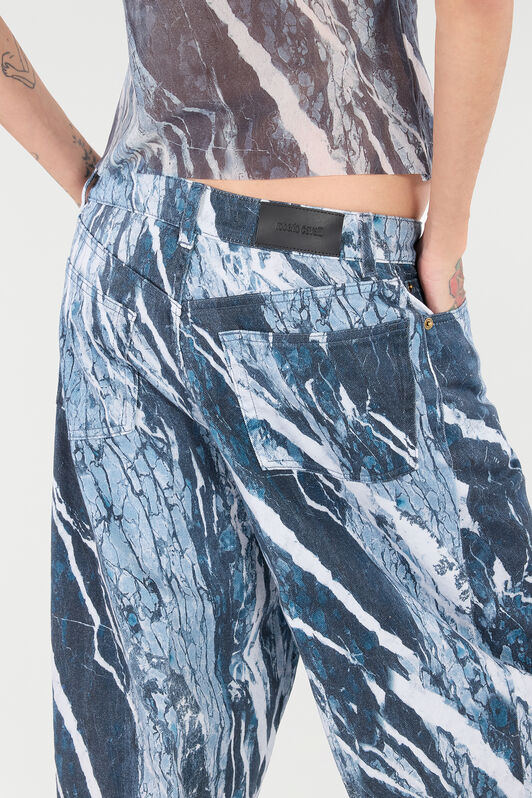 RC Rubane Print Jeans Dark blue UKJ207-DAN22