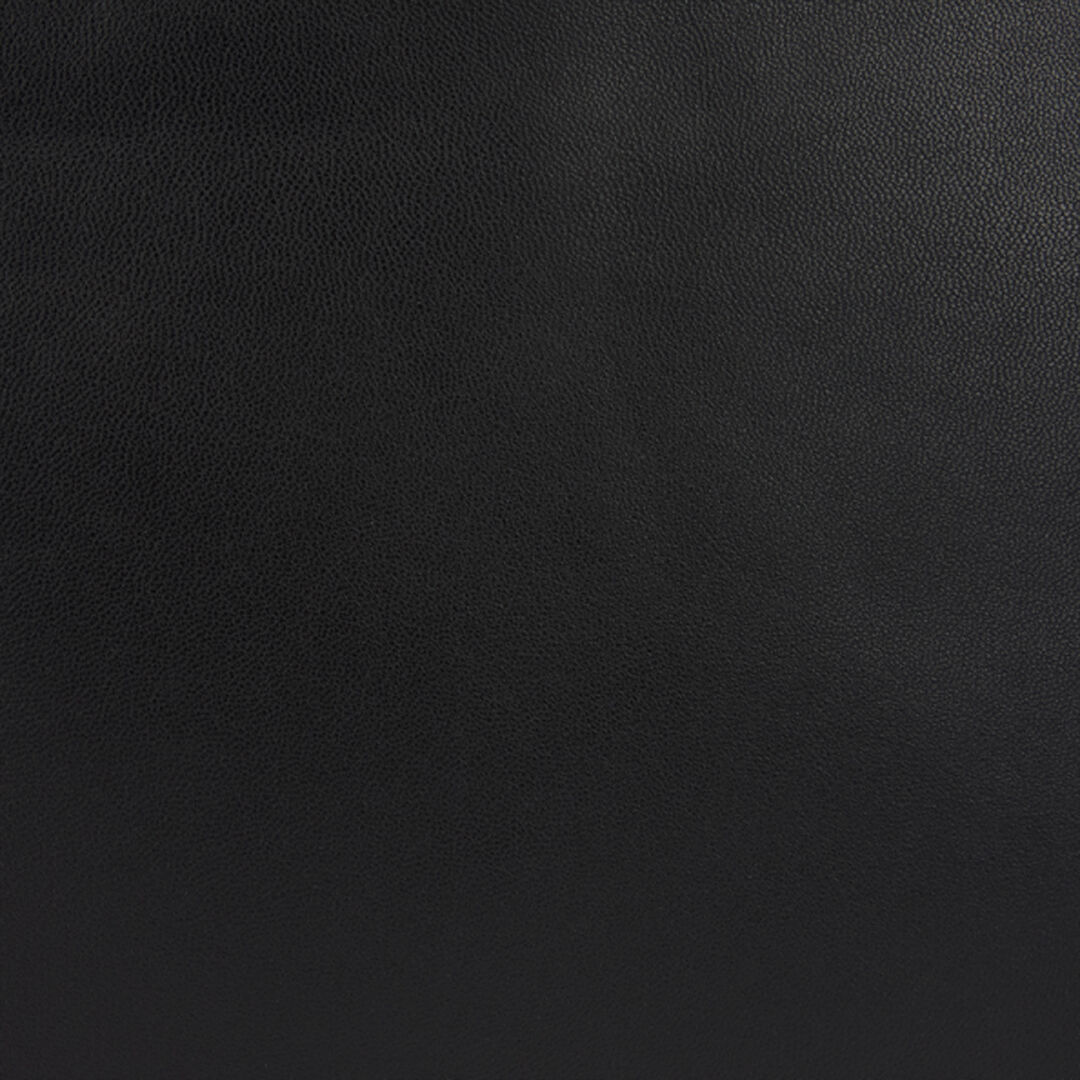 RC Bolso de piel con logotipo BLACK WKB001-PZ078