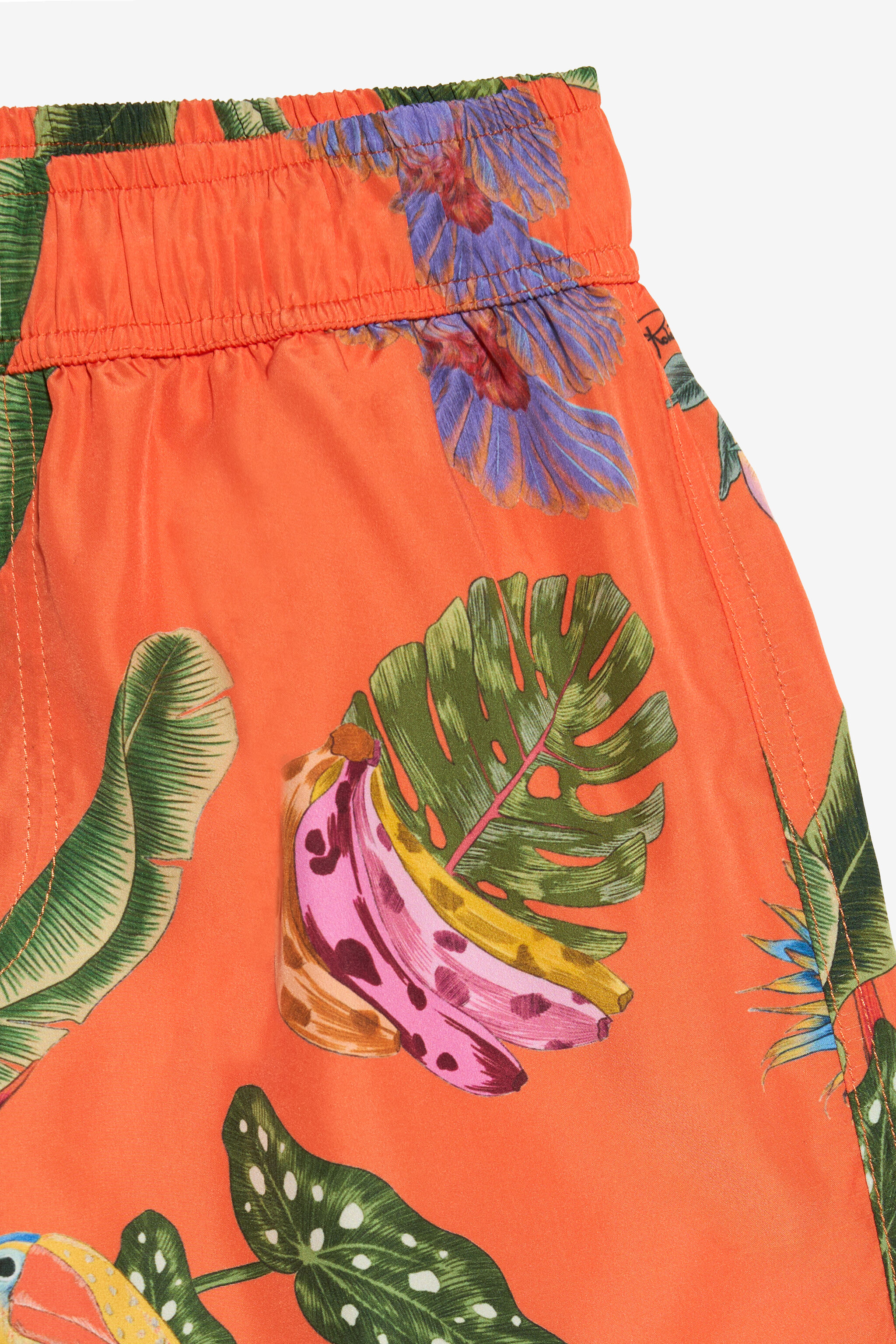 JU Bade-Boxershorts mit Tropicana-Print LIME GREEN WJH00D-7MR12
