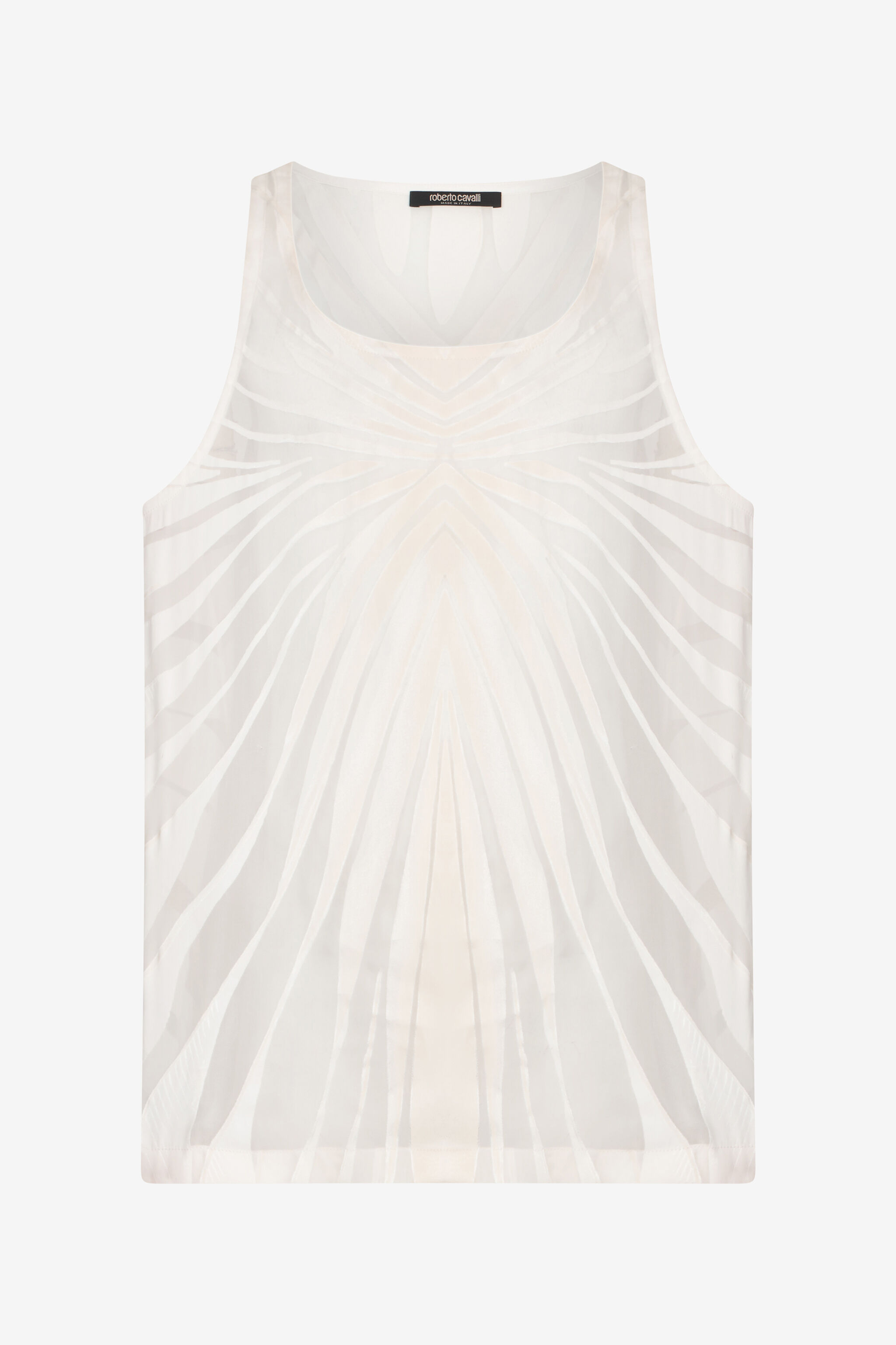 RC Top With Ray Devoré Print NATURAL WHITE XRT600-HLI15
