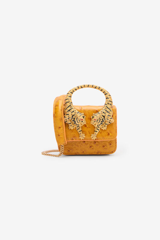 RC Mini Roar Bag With Jeweled Tigers Gelb UKA004-PZ702