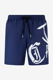 JC Swim Shorts With Lettering Dark blue UFT079-UF118