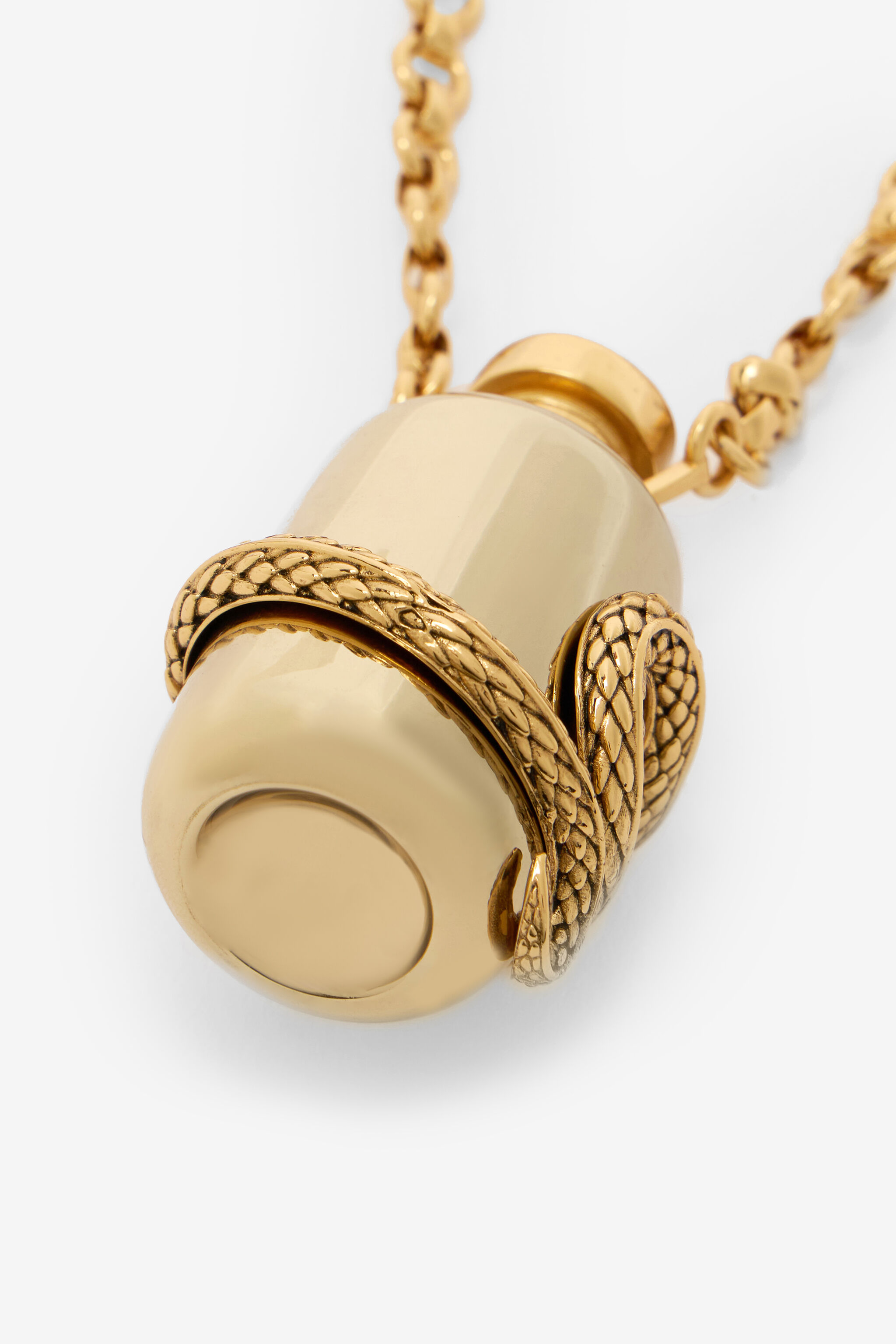 RC Collana Oro Anticato Con Ciondolo E Serpente OLD GOLD WWG013-AM001