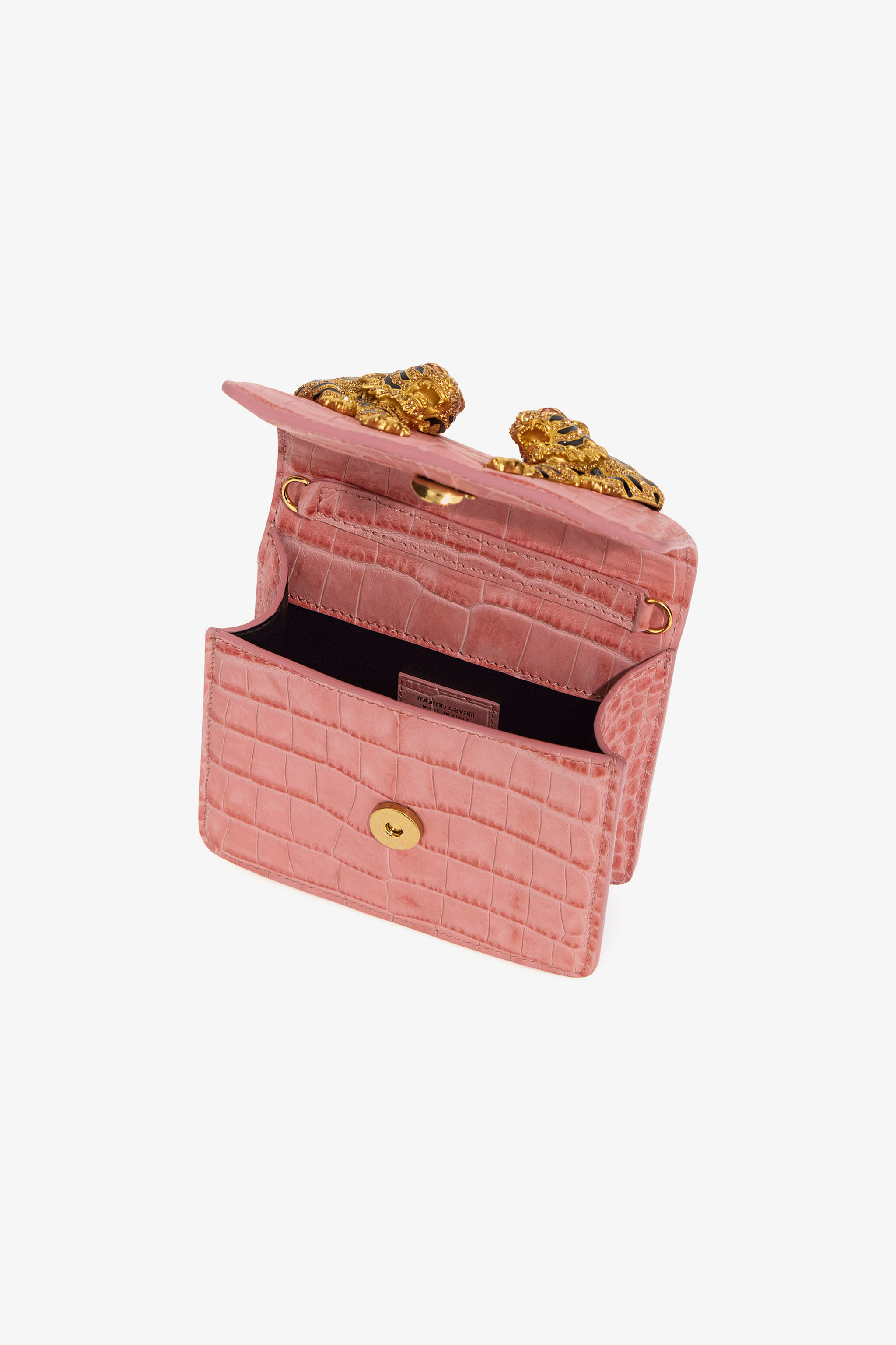 RC Borsa a spalla Roar piccola con tigri gioiello Fucsia SKB025-PZ975