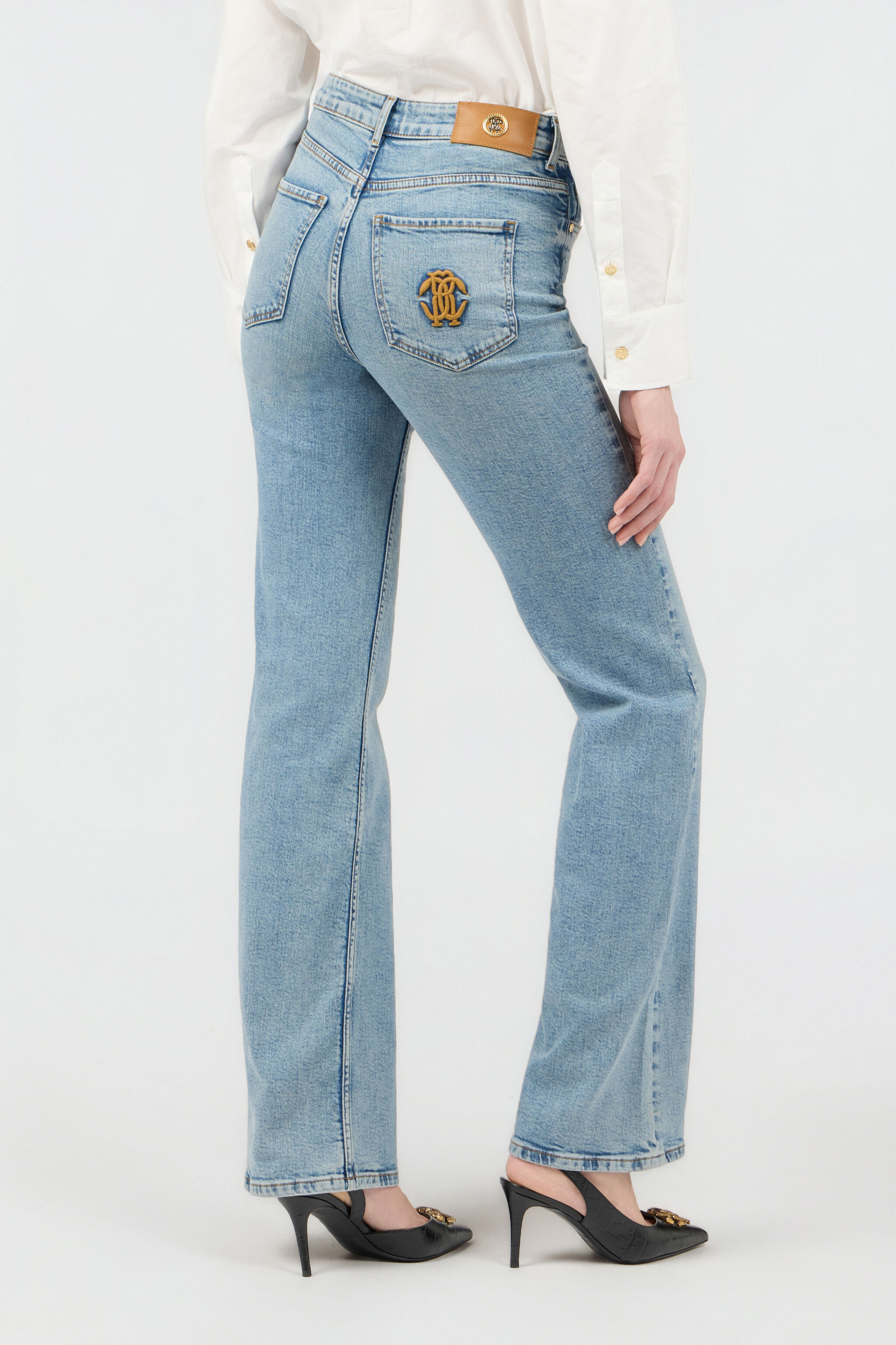 RC Jeans Svasati Azzurri Con Monogram RC DENIM SOJ20I-DL009