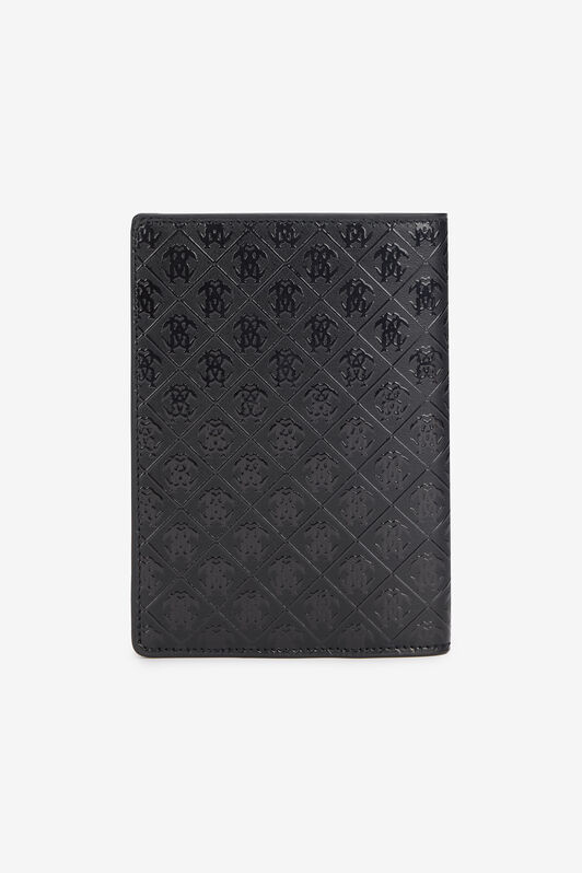 RC Geldbörse Mit Dem Monogramm Mirror Snake Als All-Over-Muster Schwarz VRA007-PZS76