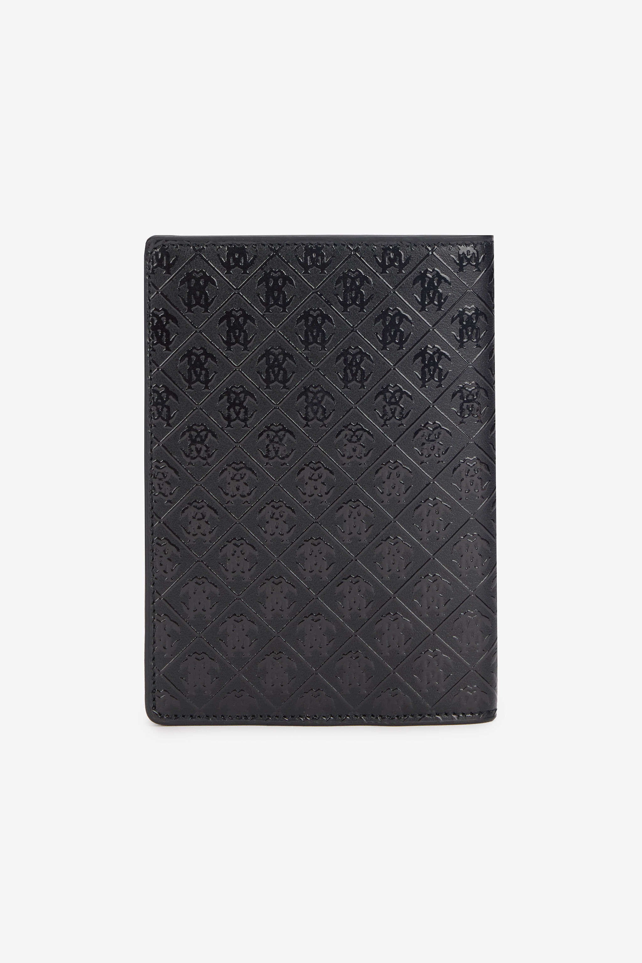 RC Geldbörse Mit Dem Monogramm Mirror Snake Als All-Over-Muster Schwarz VRA007-PZS76