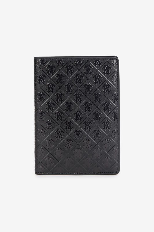 RC Geldbörse Mit Dem Monogramm Mirror Snake Als All-Over-Muster Schwarz VRA007-PZS76