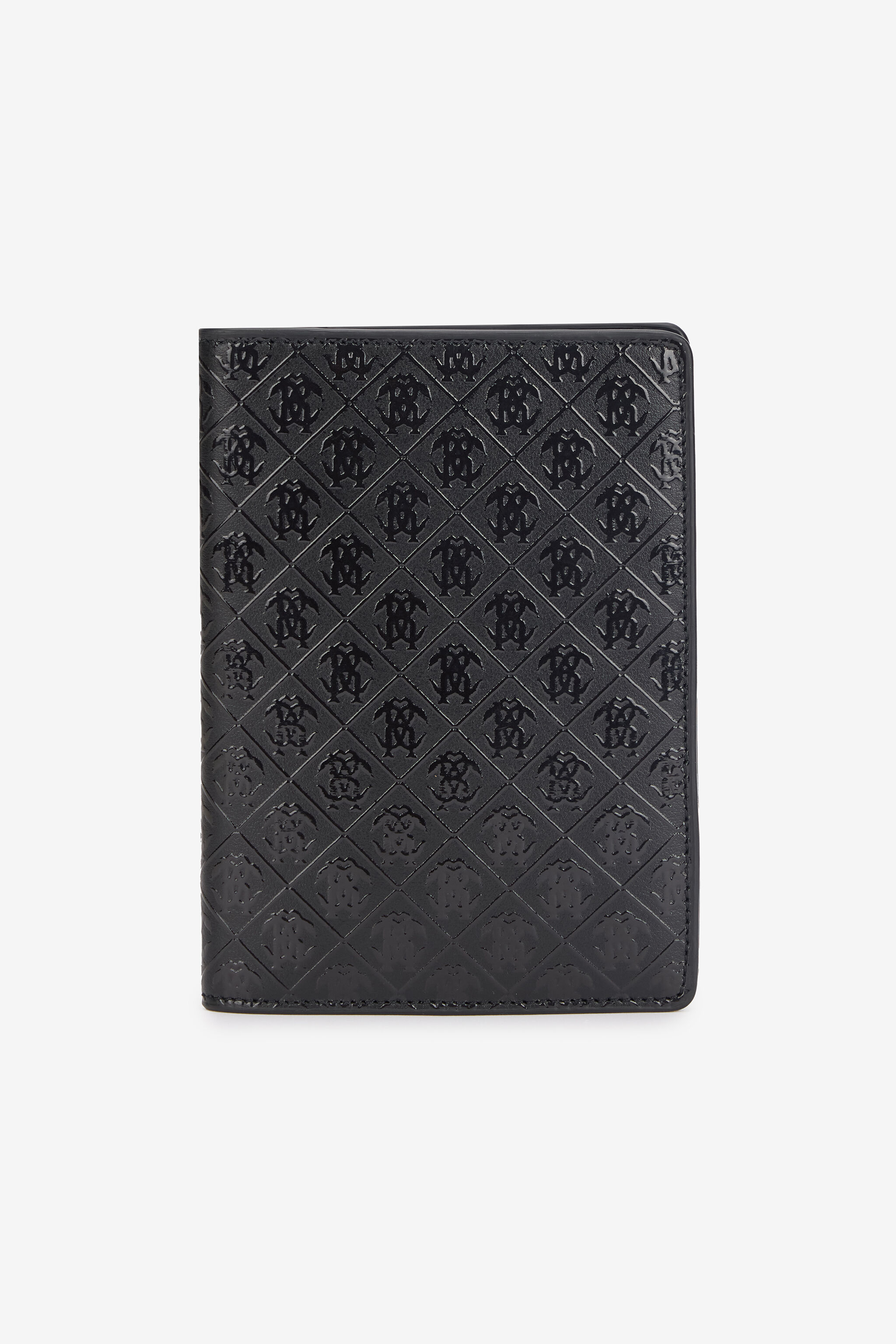 RC Geldbörse Mit Dem Monogramm Mirror Snake Als All-Over-Muster Schwarz VRA007-PZS76