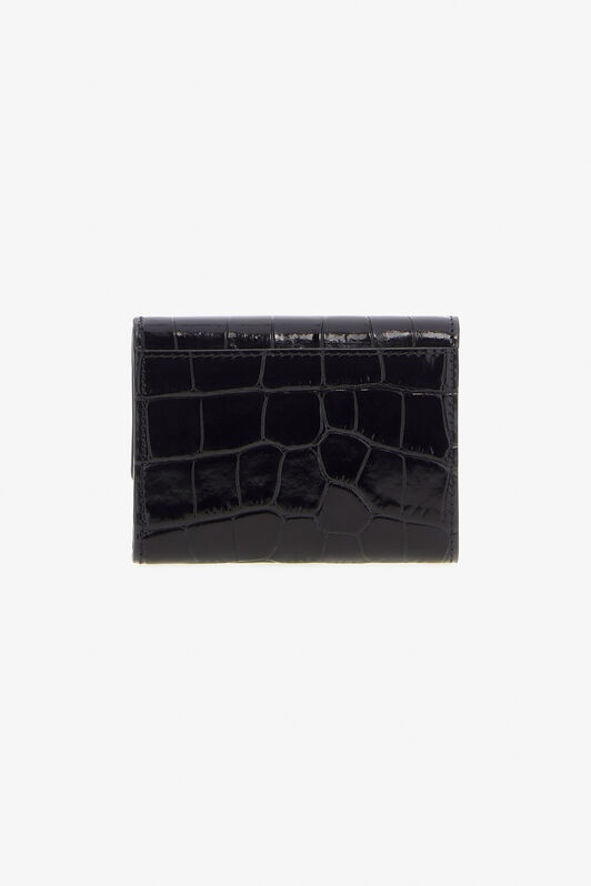 RC Portefeuille Noir Effet Crocodile Noir TKA002-PZ975