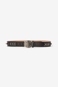 RC Belt With Stones And Studs Black VRC001-AM192