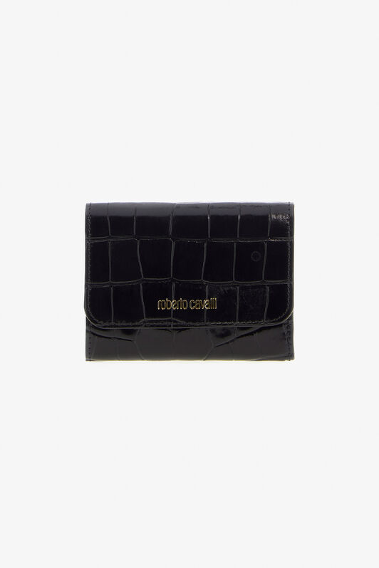RC Portefeuille Noir Effet Crocodile Noir TKA002-PZ975