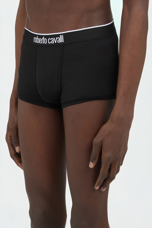 RC Set Aus Zwei Boxershorts Mit Logoband Schwarz TRO20B-JJ016