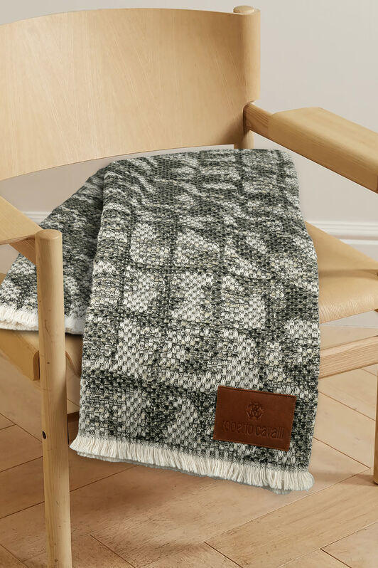 HO Jacquard Plaid Glitch BLACK & GRAY VALH03-IH012