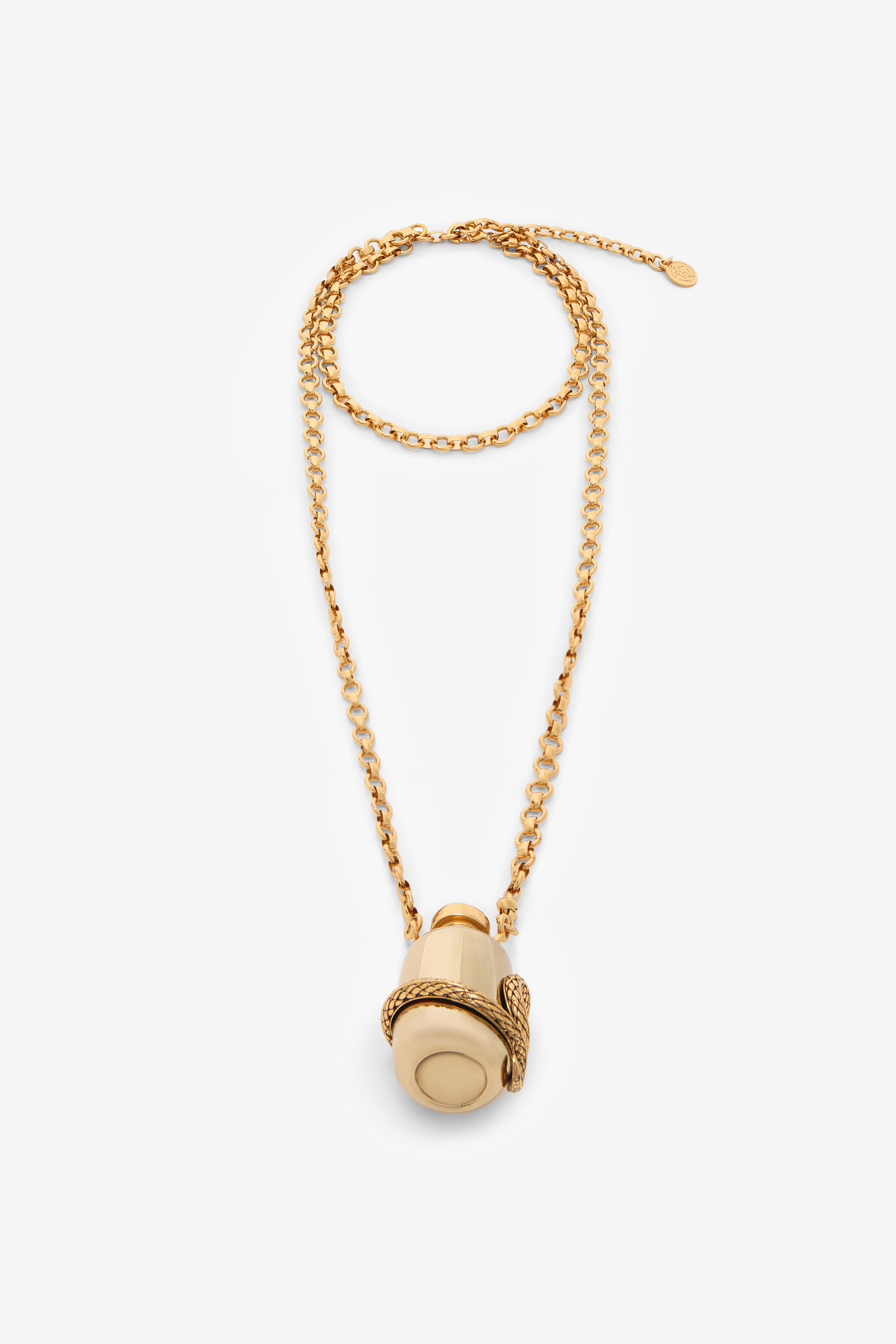 RC Collana Oro Anticato Con Ciondolo E Serpente OLD GOLD WWG013-AM001