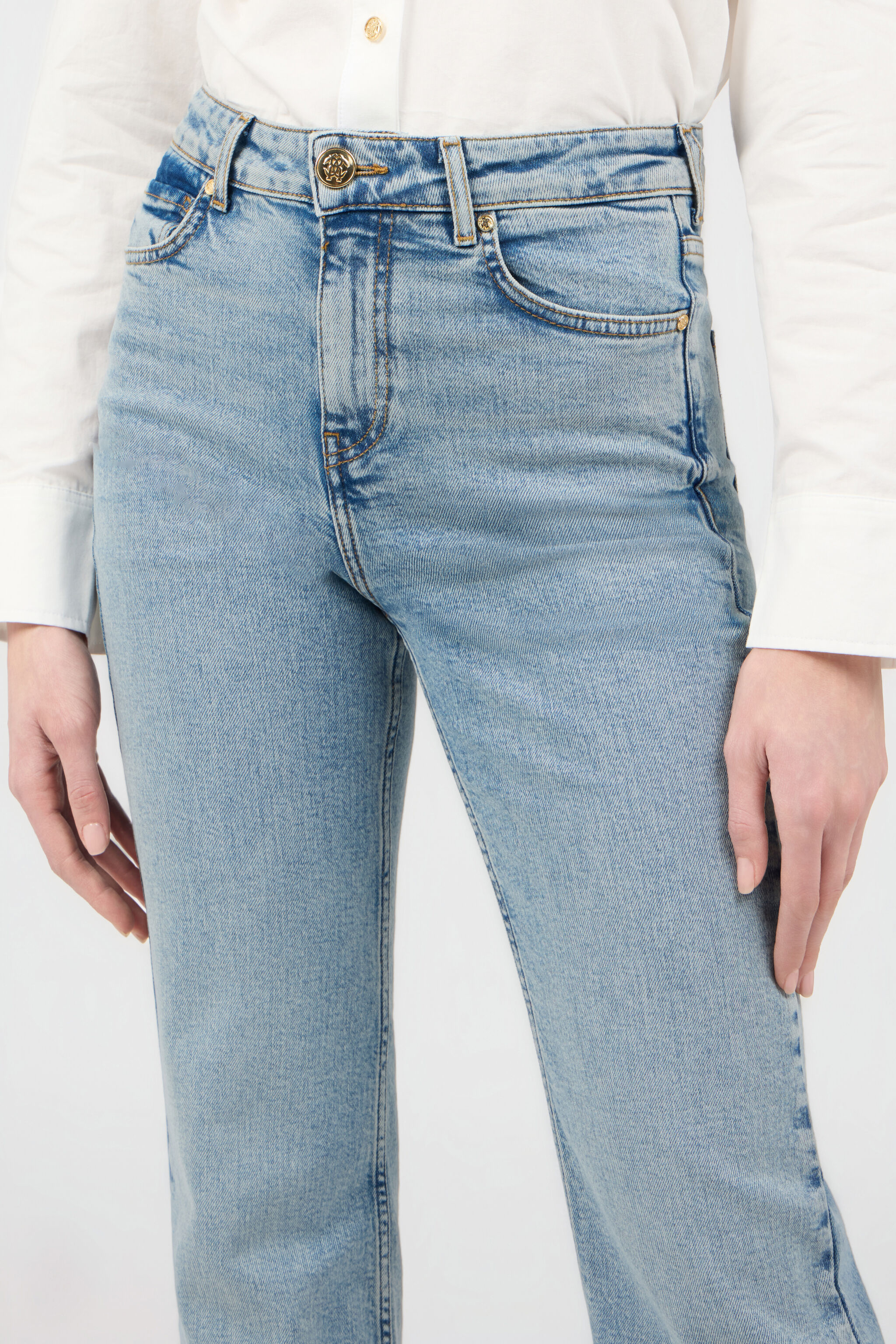 RC Jeans Svasati Azzurri Con Monogram RC DENIM SOJ20I-DL009