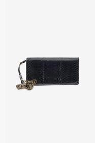 RC Roar Pochette bag Black Leather Black SKB015-PA001
