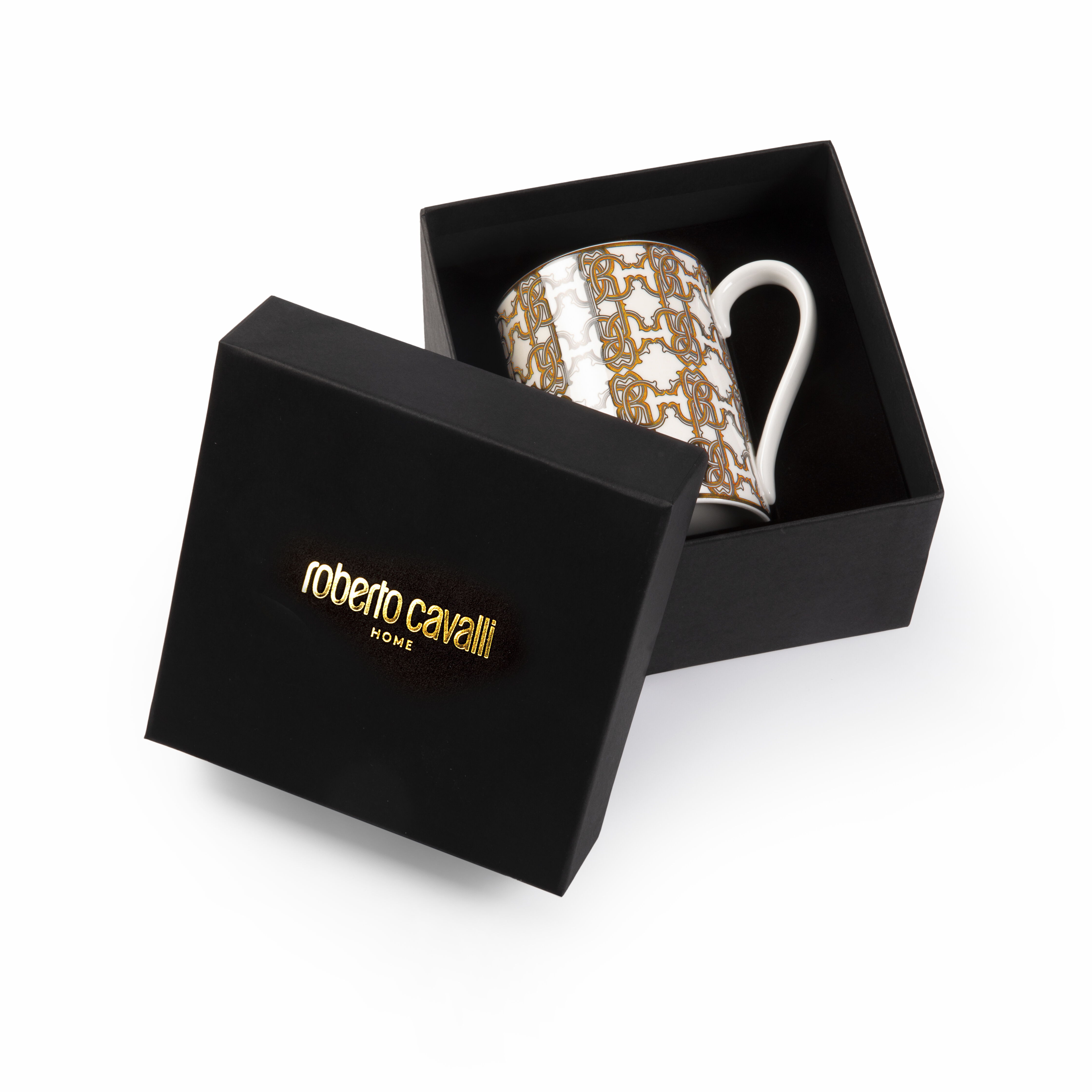 HO MONOGRAM GOLD MUG IN GIFT BOX Gold RALA48-IA053