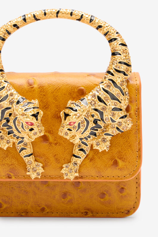RC Mini Roar Bag With Jeweled Tigers Gelb UKA004-PZ702
