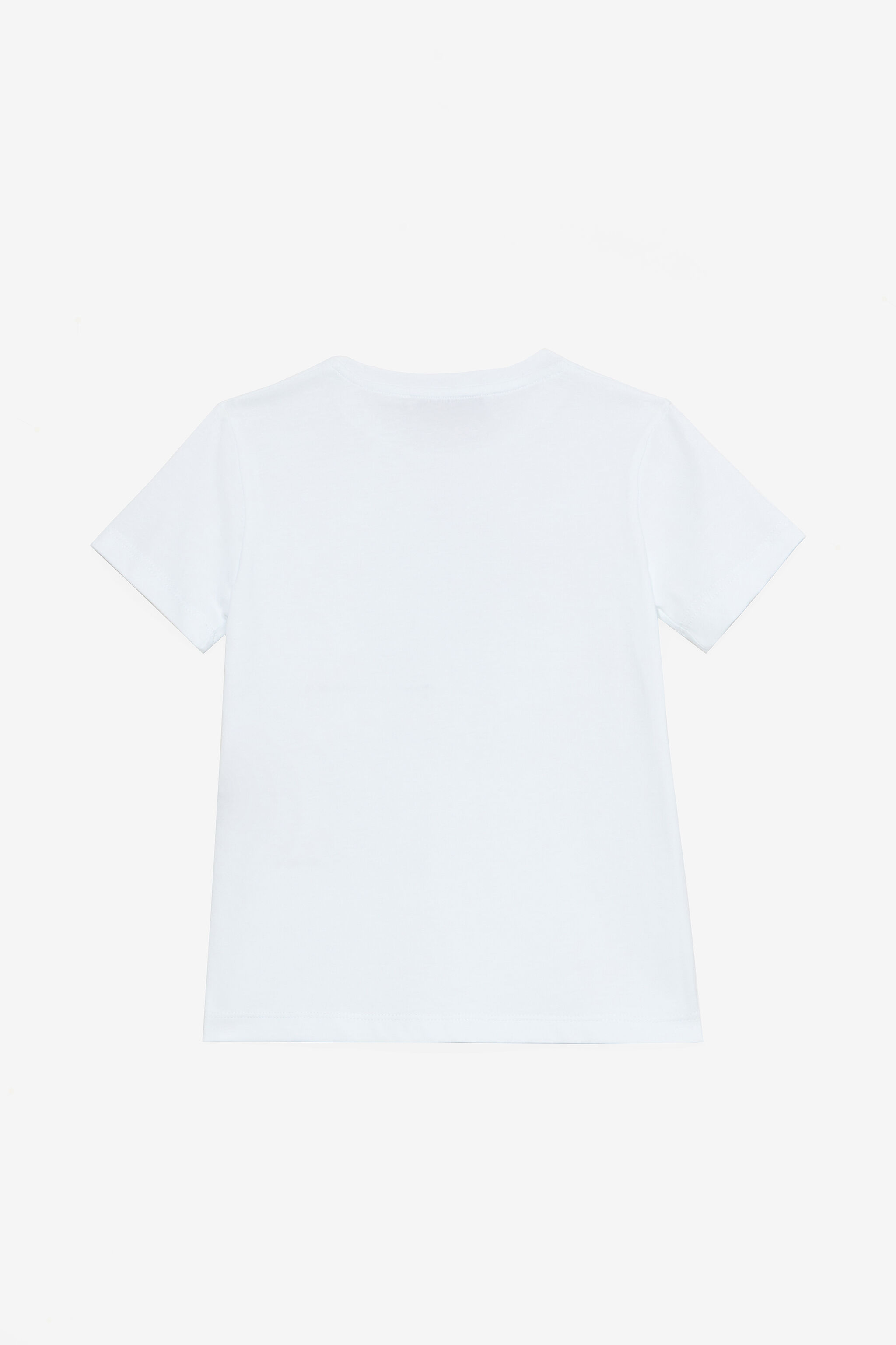JU Camiseta Con Monograma RC Y Firma De Pedrería Blanco UJT62E-JD001