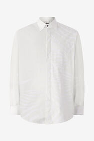 RC Silk Shirt With Tiger Skin Print White URT720-CH105