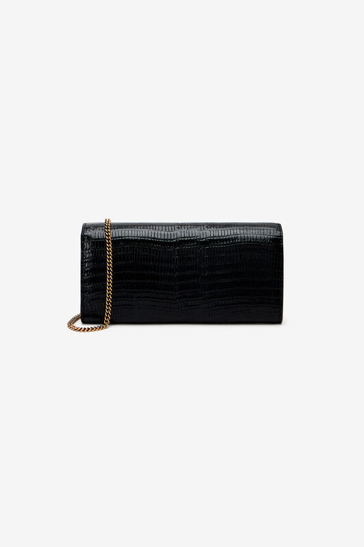 RC Cartera Serpentine con cadena BLACK WKA017-PZ119