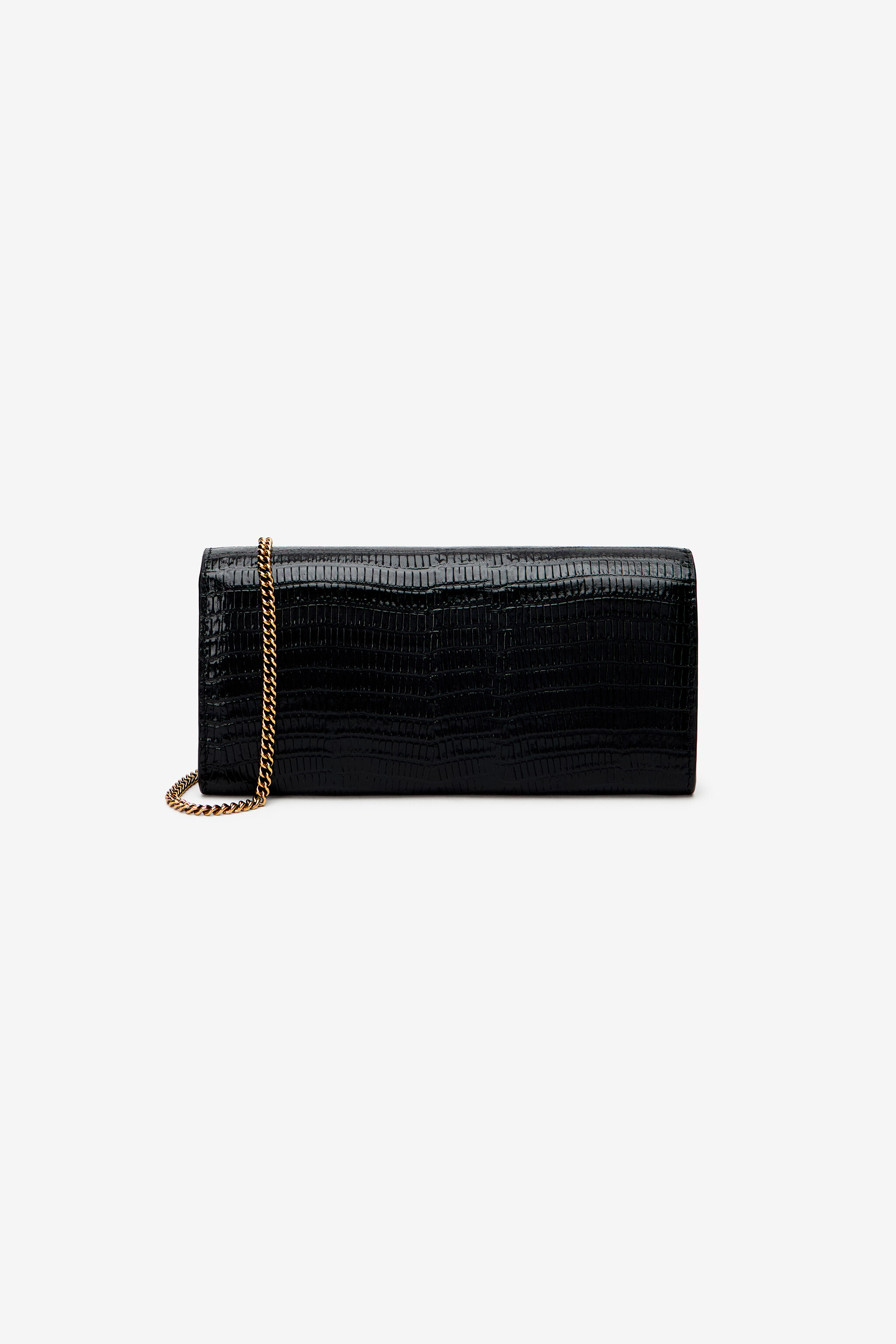 RC Cartera Serpentine con cadena BLACK WKA017-PZ119