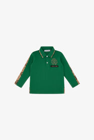 JU Green Polo Shirt Green TJT641-JD001