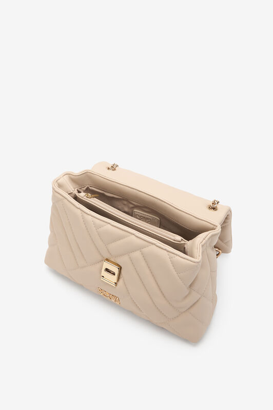 CL Quilted Shoulder Bag BEIGE SXB00C-AB076