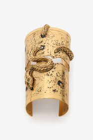 RC Bracelet rigide en or vieilli avec serpent OLD GOLD WWG002-AM001
