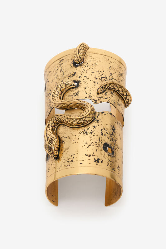 RC Bracciale Rigido Oro Anticato Con Serpente OLD GOLD WWG002-AM001