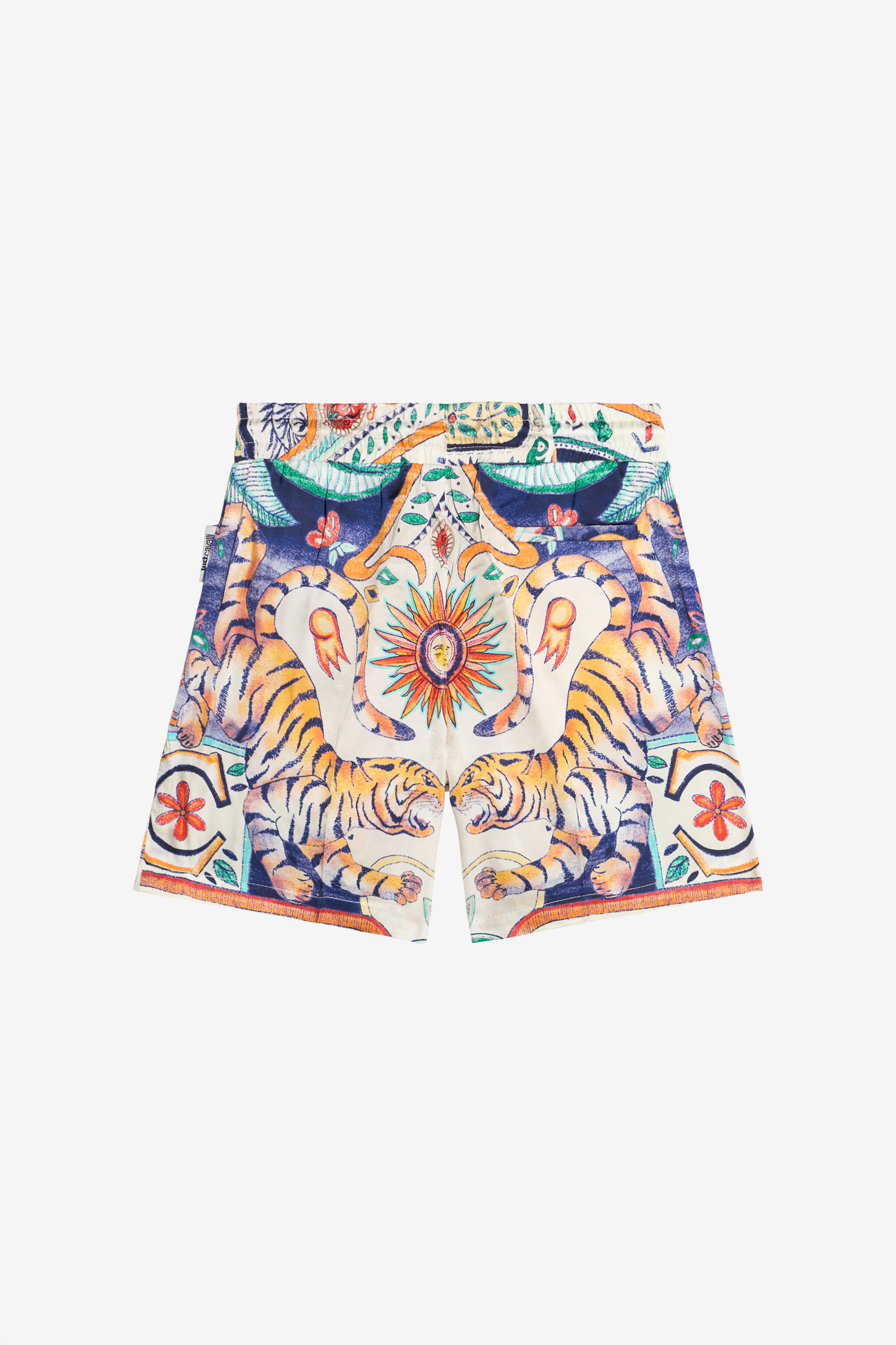 JC Shorts Tropical Garden Print INDIA DIGITAL WFT20D-6D007