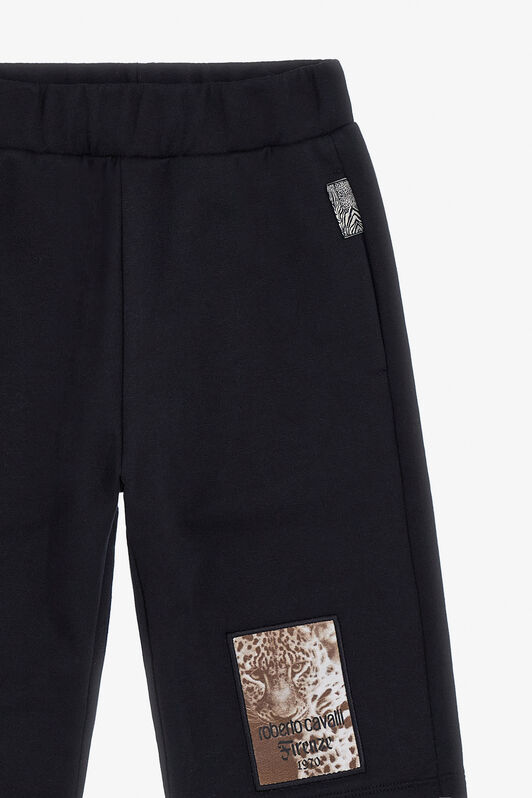 JU Shorts de Algodón con Logo RC Negro TJT20P-CF050