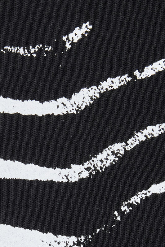 JU Polo Piel De Tigre Con Monograma RC Y Logotipo Negro UJT64A-JD001