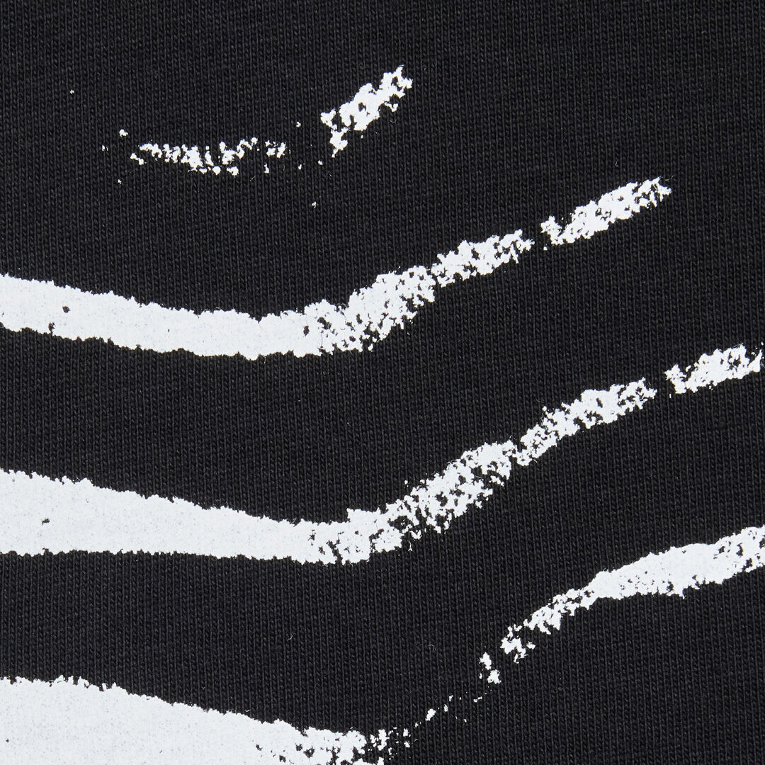 JU Polo Piel De Tigre Con Monograma RC Y Logotipo Negro UJT64A-JD001