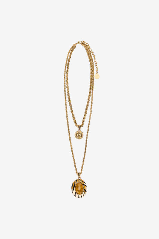 RC Collier Double Avec Pendentif Ray Of Gold Oro VKG002-AM021