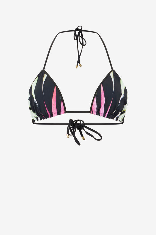 RC Triangel-Bikini-Oberteil Mit Ray Of Paradise-Print MULTICOLOR XQW012-HVM33